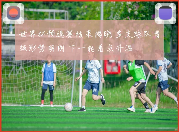 世界杯预选赛结果揭晓 多支球队晋级形势明朗 下一轮看点升温
