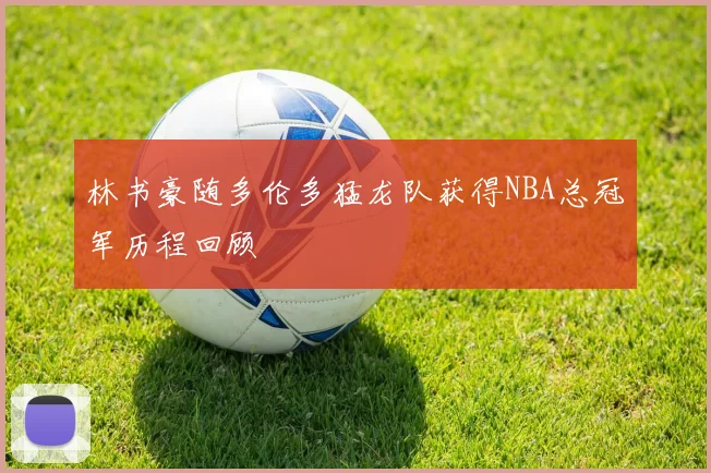 林书豪随多伦多猛龙队获得NBA总冠军历程回顾